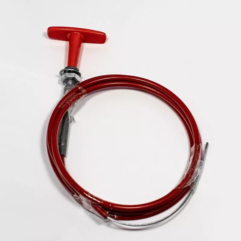 Grayston 1.5m Red T-Pull Cable – For Extinguisher & Electrical Cut-Off Systems