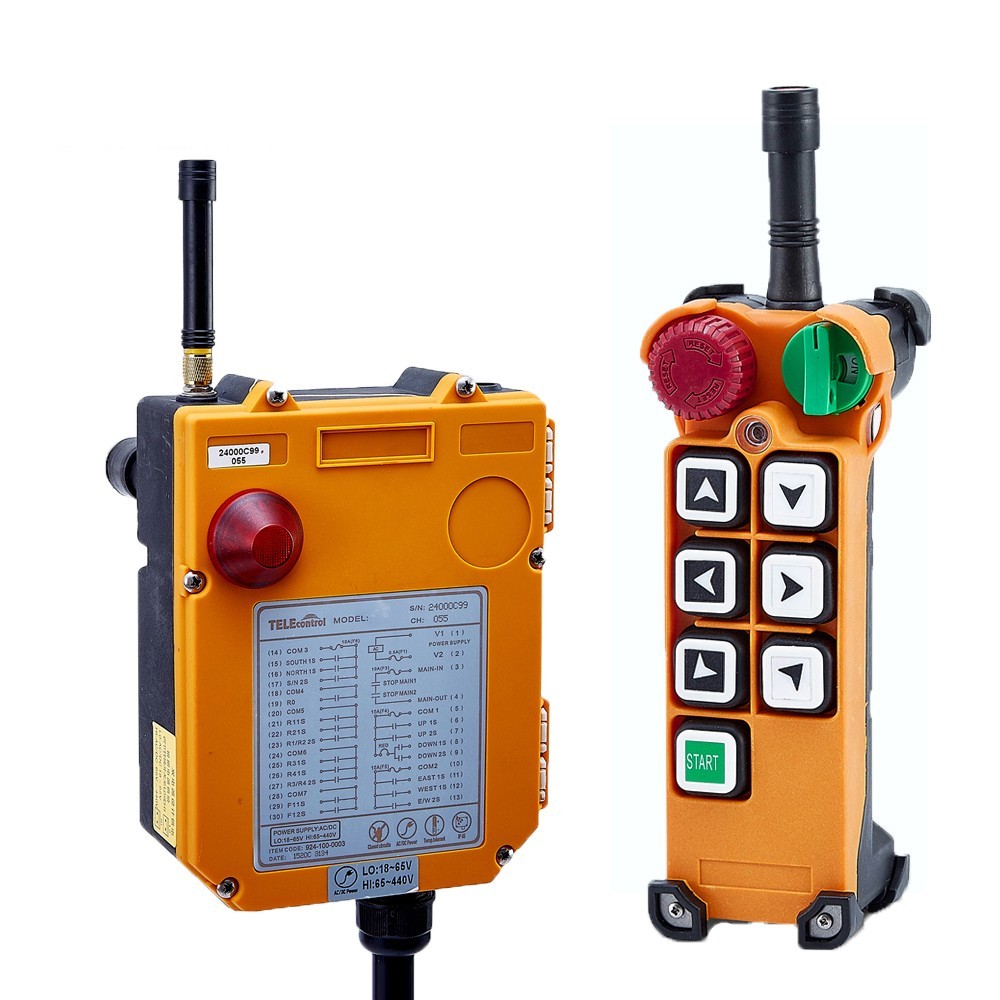 6Direction 8point wireless Rigging Lifting Remote Industrial Crane Remote IP65CE