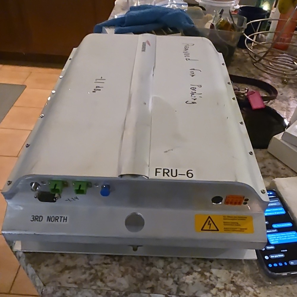 Andrew FRU-6 Telecom System Unit Component Removed from Posting 3rd North -11 dB