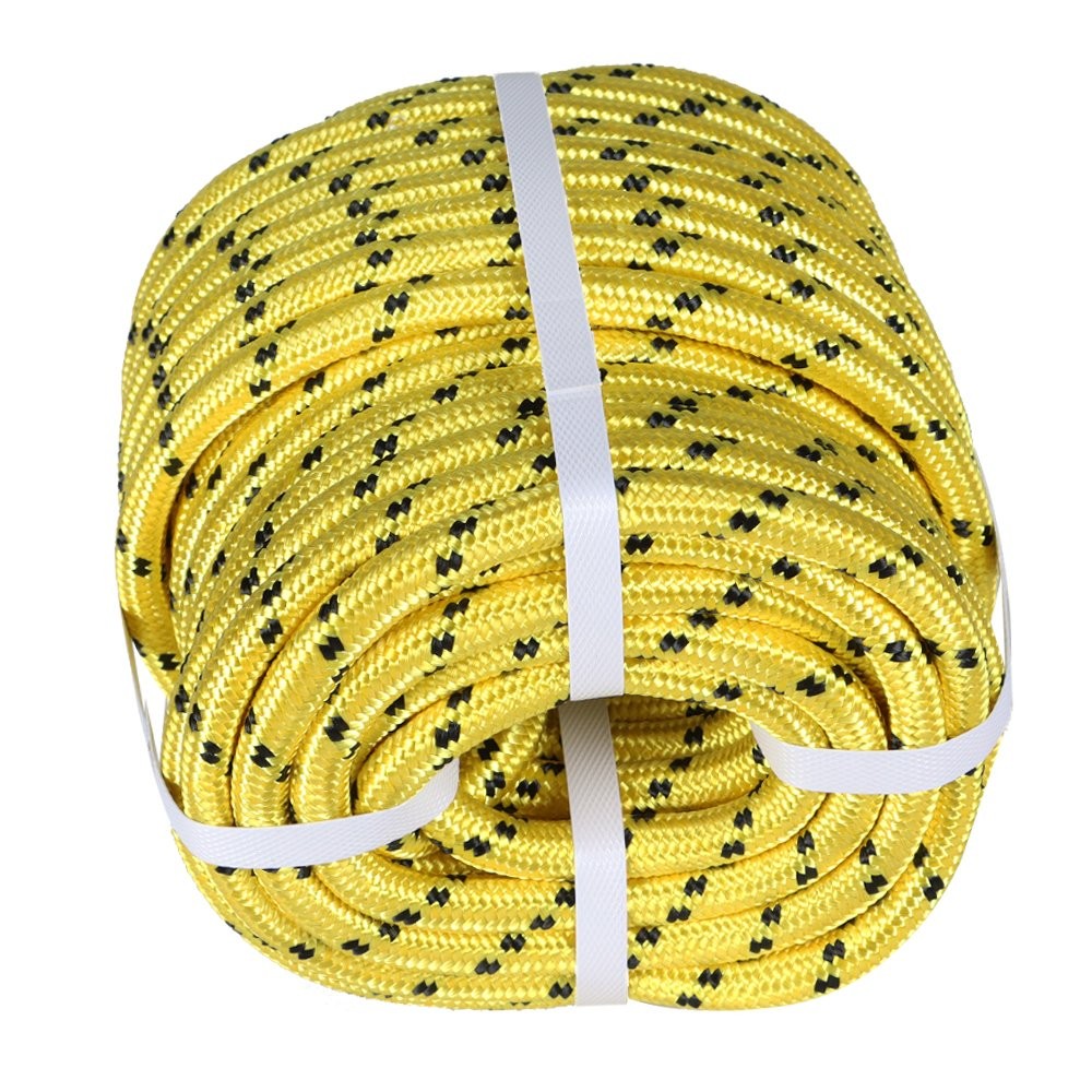 1/2"x200' Heavy Duty 5500Lbs Breaking Strength Braid Polyester Rope US