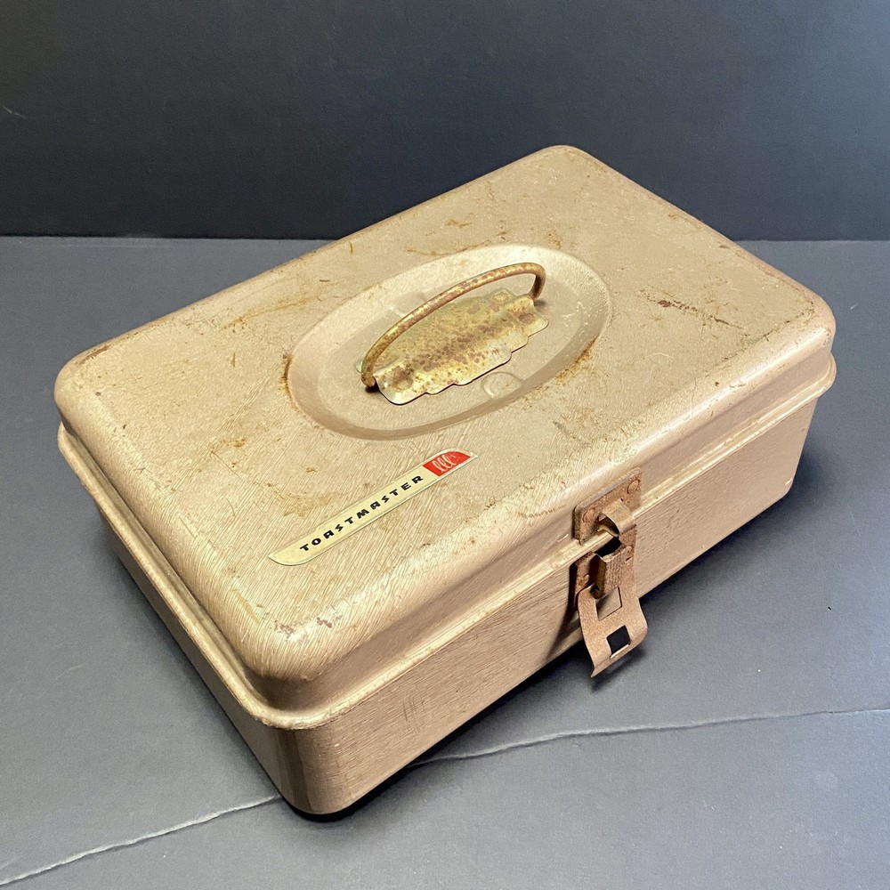Toastmaster Varispeed Drill Model 5451 Power Tool Case Model 5651 Chuck Working