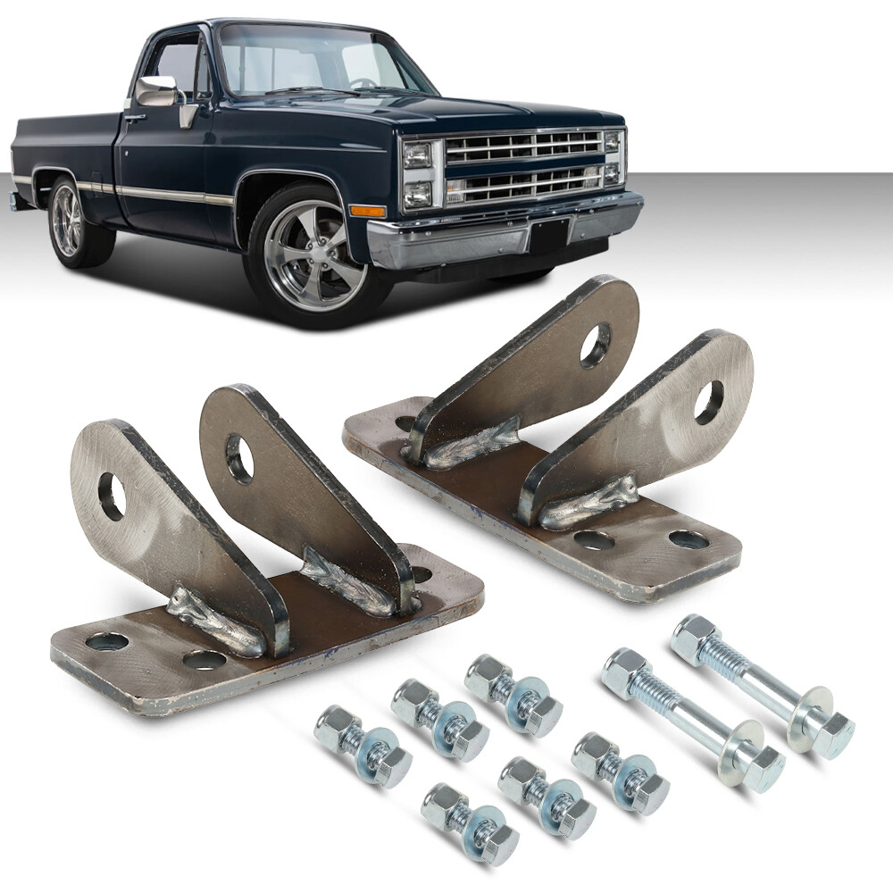 Fit For 1963-1987 Chevy C10 C20 Lowering Front Drop Shock Relocation Bracket