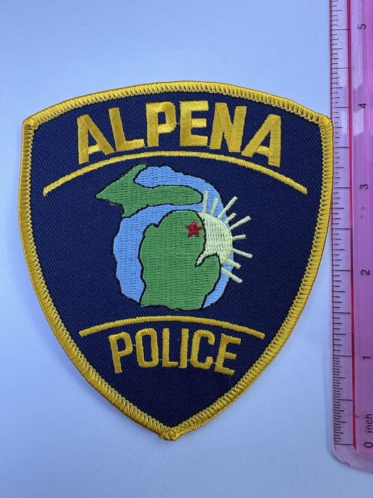 Alpena Michigan Police Patch