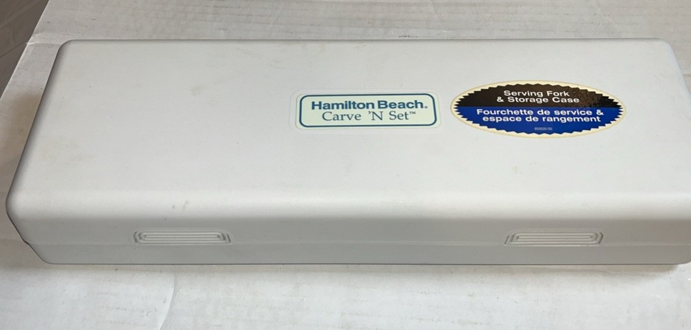 Hamilton Beach Carve 'N Set Complete Tested