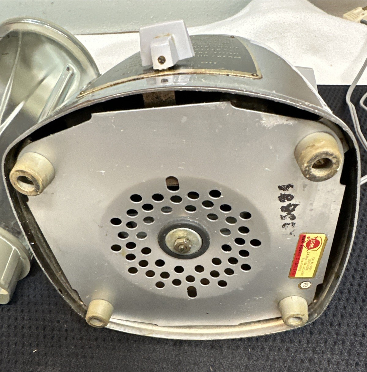 Vintage Knapp Monarch Liquidizer Antique Blender Green/silver Antique KM glass