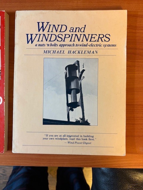 LOT of 2 WIND FARM Michael Hackleman classics *Homebuilt* *Windspinners* 1st/VG