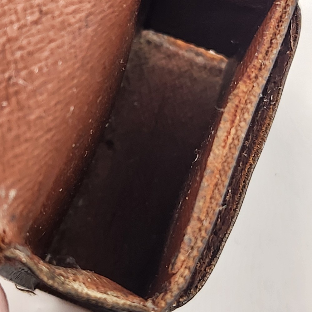 Louis Vuitton Monogram Cigarette Case Brown