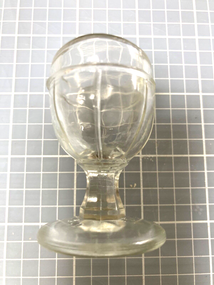 Deep Cobalt John Wyeth Eye Cup Bottles w/ Eye Cups