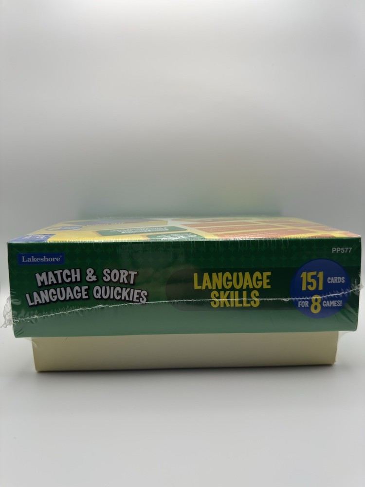 Lakeshore Language Skills Match & Sort Language Quickies Grades 2-3 #PP577-New!!