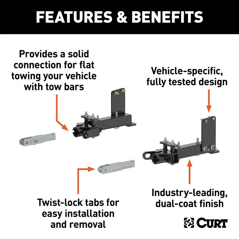 CURT Custom Tow Bar Base Plate