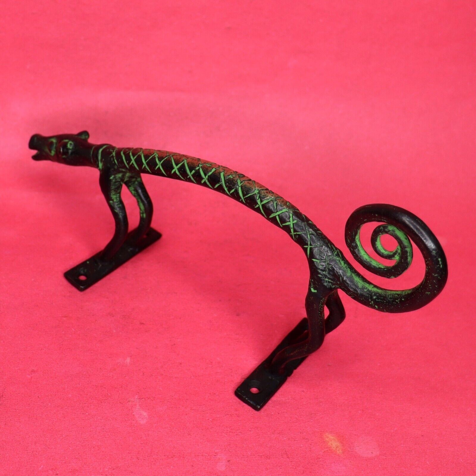 Unique Animal Shape Antique Vintage Style Handmade Brass Door Pull Knob Handle