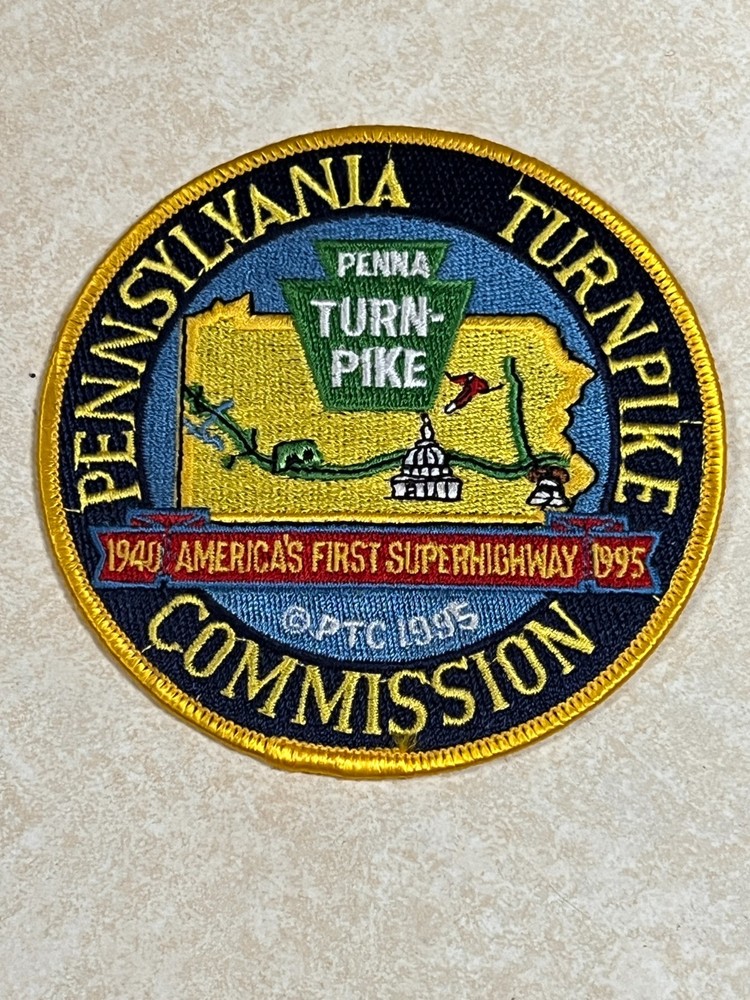 Obsolete Pennsylvania 1995 Turnpike Commission Patch