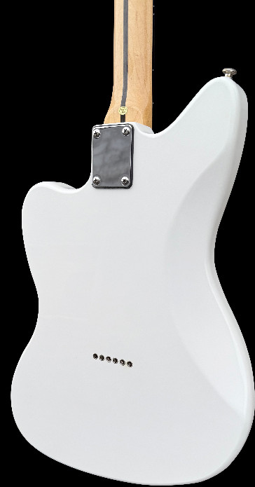 New Firefly FFJA 24 Frets Baritone Model White Color Electric Guitar