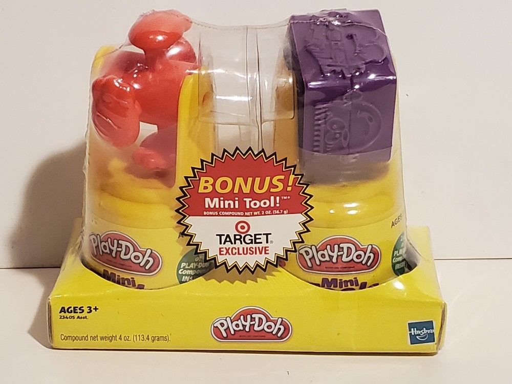 VTG 2002 HASBRO PLAY-DOH MODELING COMPOUND TARGET STORE EXCLUSIVE MINI TOOL SET