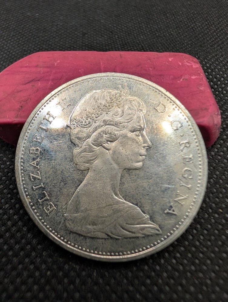 1965 Canada Silver Dollar %80