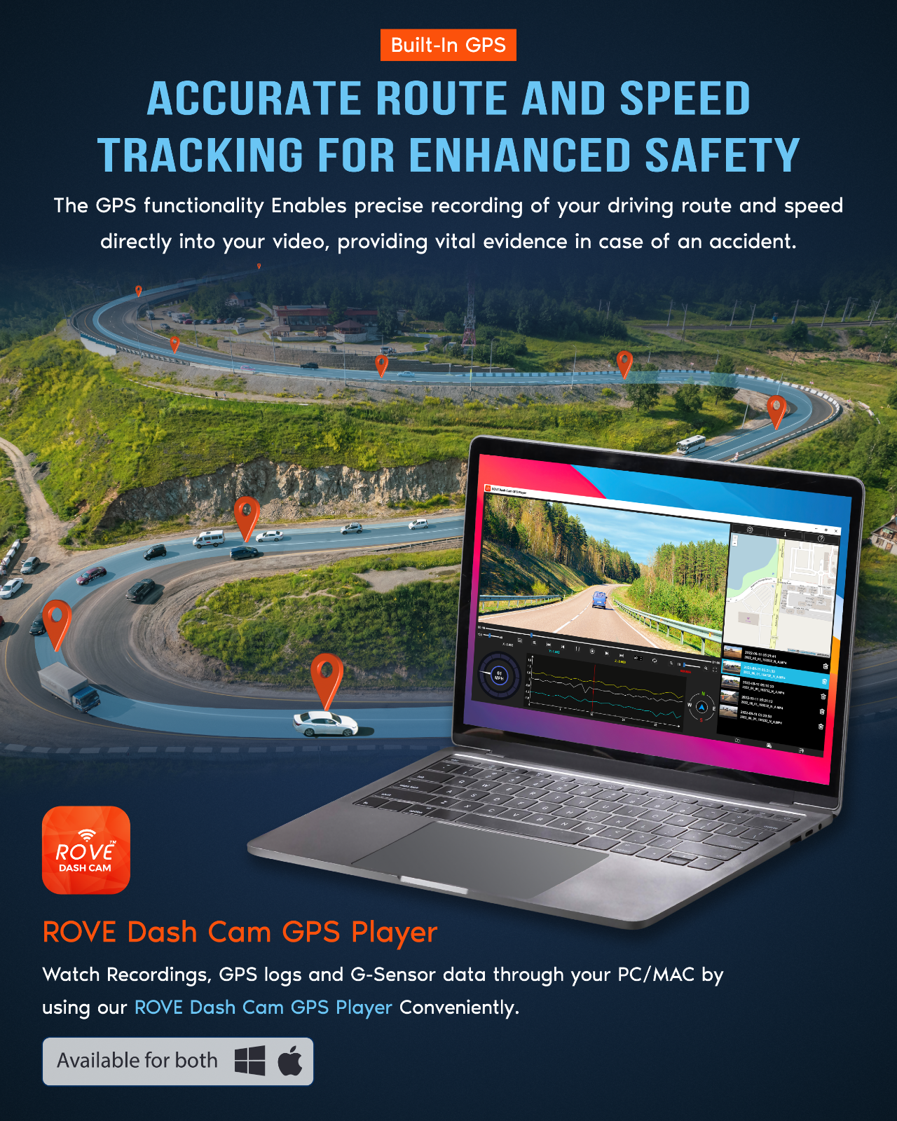 [Open Box] ROVE R2-4K Dual Dash Cam | Returned Item within their 1st 30-days