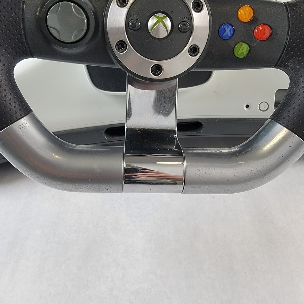 Microsoft Xbox 360 Wireless Racing Steering Wheels Controller & Pedals Only