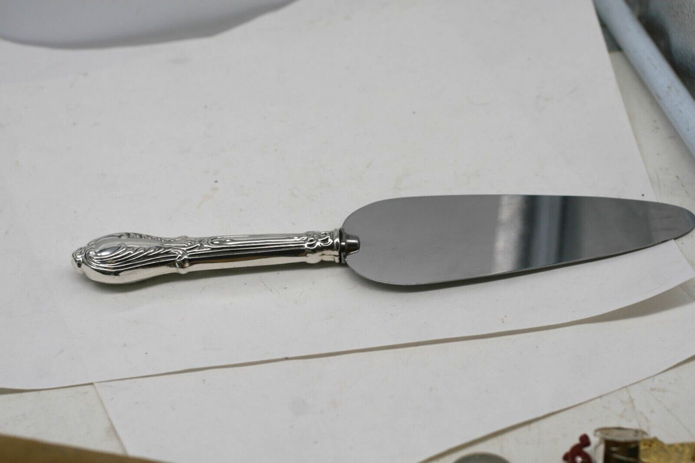 Sterling Silver Cake/Pie Server Serrated Original 9 1/2" B1