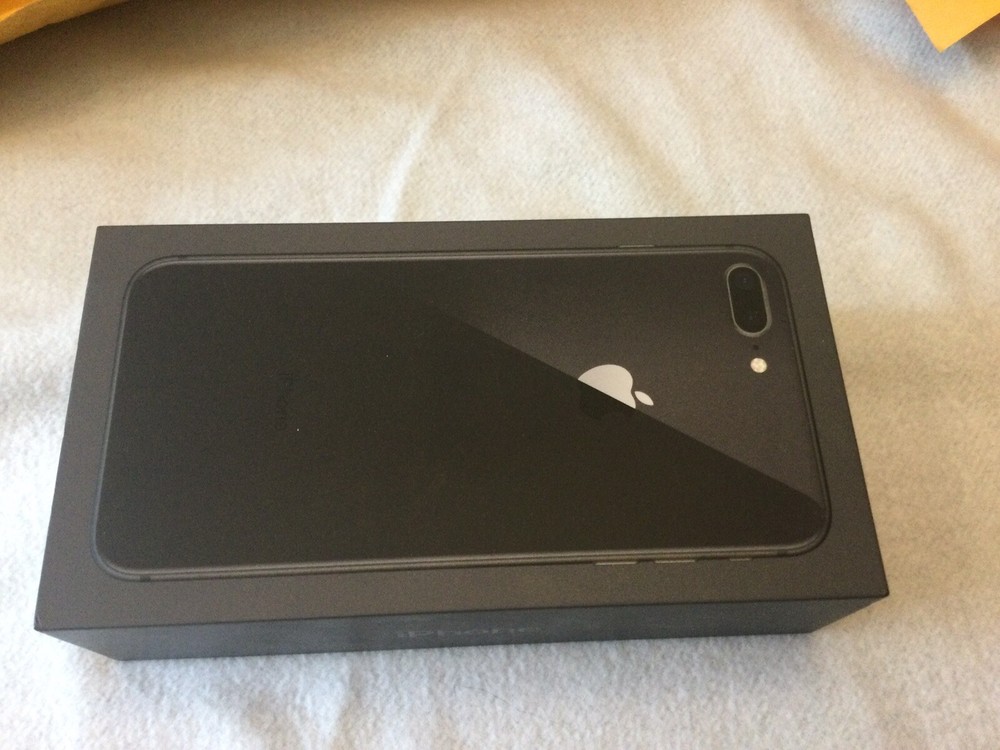 Empty case Black Apple IPhone 8 Plus 64g With Inserts *EMPTY BOX* Gray/Black