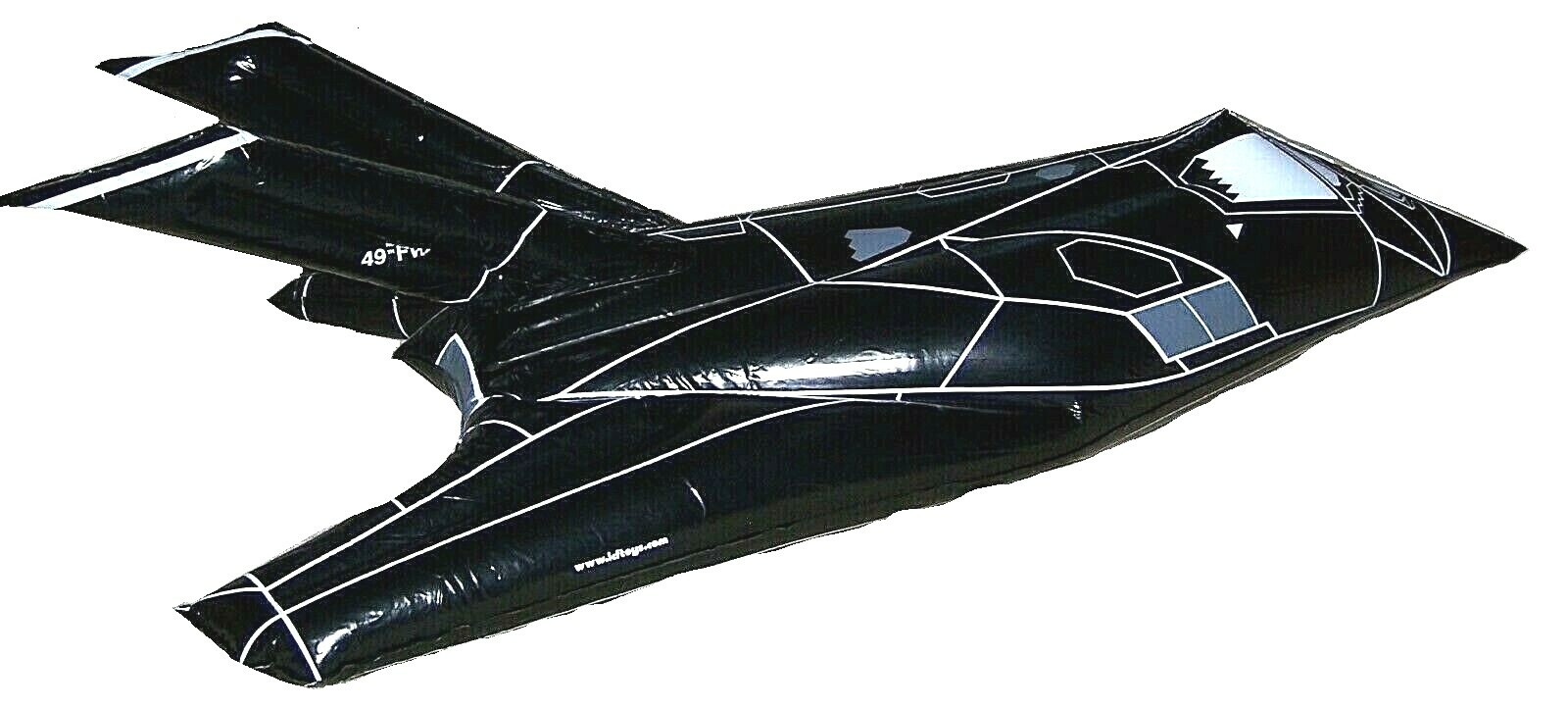 9 FT INFLATABLE F-117A STEALTH FIGHTER POOL FLOAT WATER CRAFT ICF TOYS
