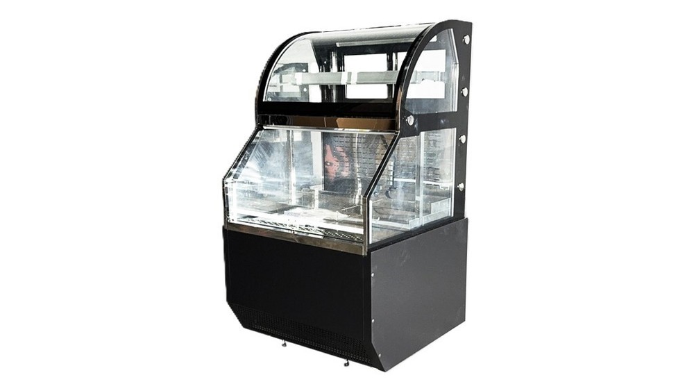 NSF Double-Deck open display refrigerated showcase