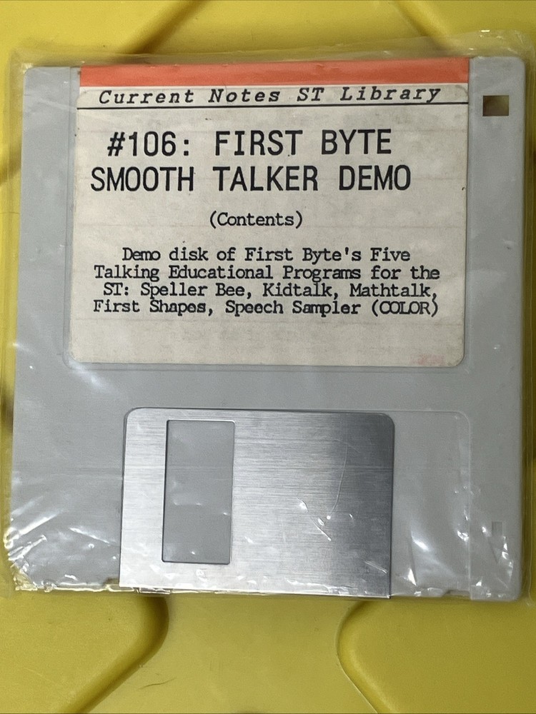 Atari ST Current Notes Library 18 3.5” Disks Lot from Current Notes Magazine