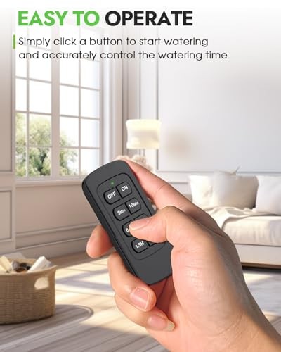 Sprinkler Timer with Remote Control, Water Hose Remote Control Water Timer