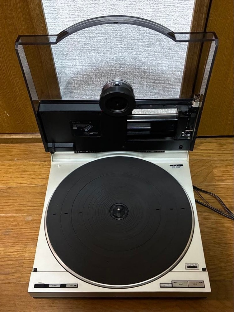 Technics SL-7 Turntable Linear Tracking Full Auto Serviced Tested Fully Works