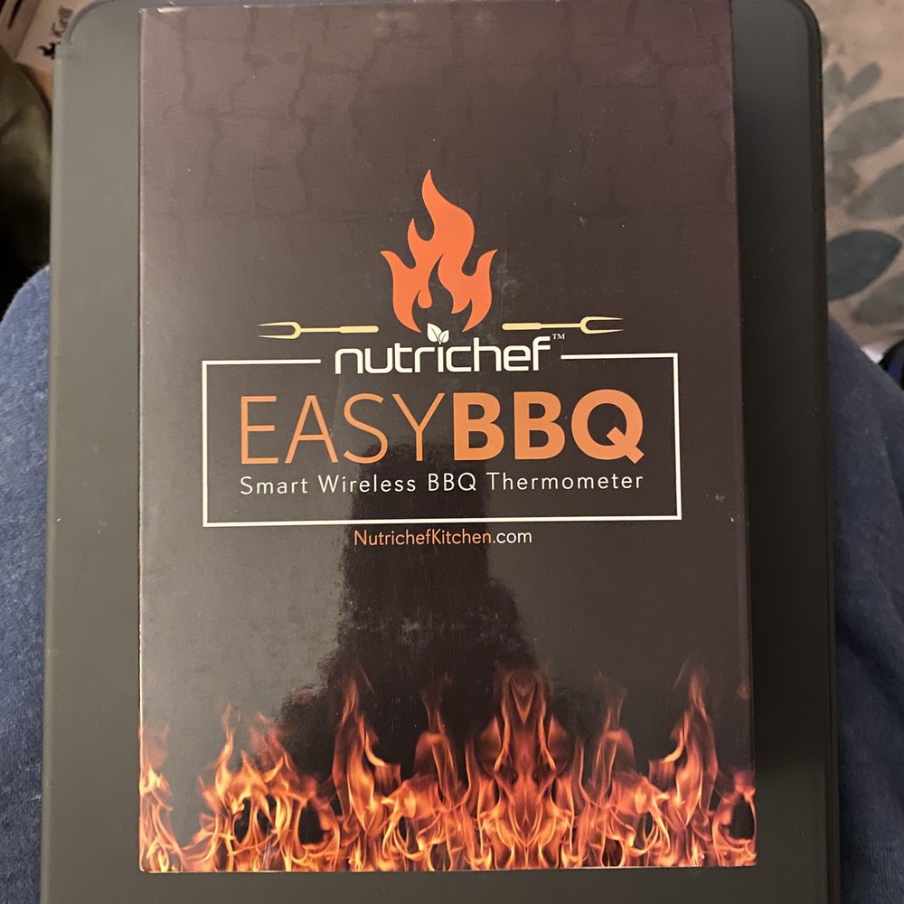 Nutrichef Bluetooth Wireless BBQ Digital Thermometer -PWIRBBQ80