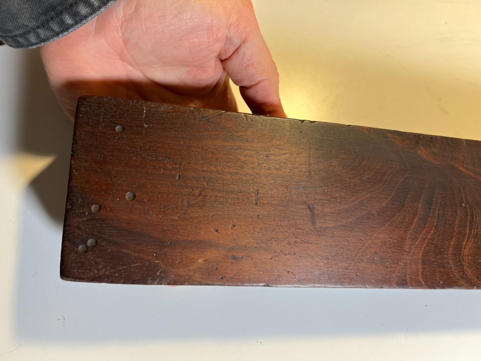 Rare Early Disston & Morss Precision Spirit Level Patent April 25, 1871 28" L