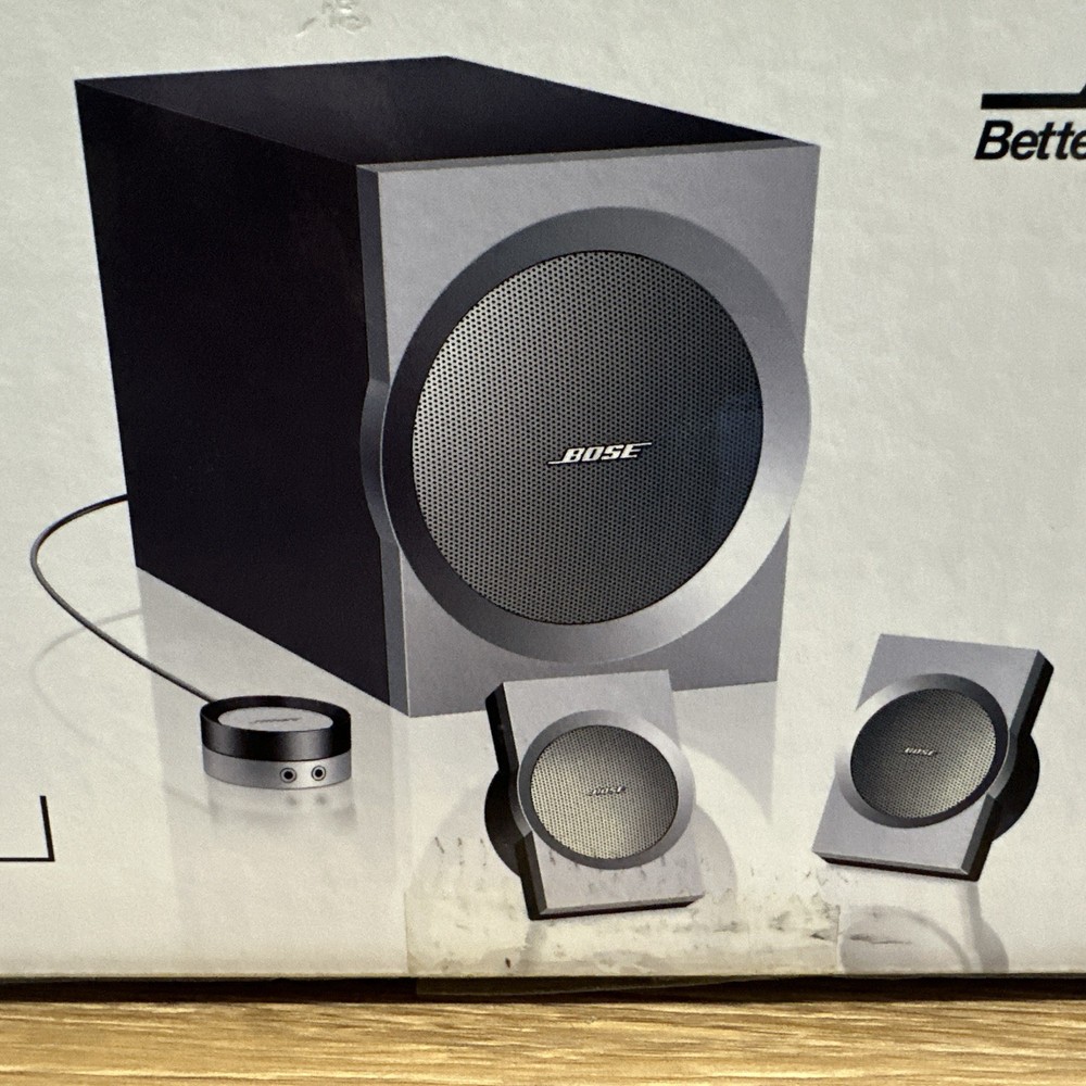 BOSE Companion 3 Series Multimedia Speaker System Original Box