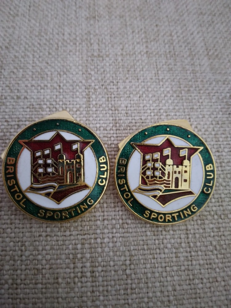 BRISTOL SPORTING CLUB CUFFLINKS