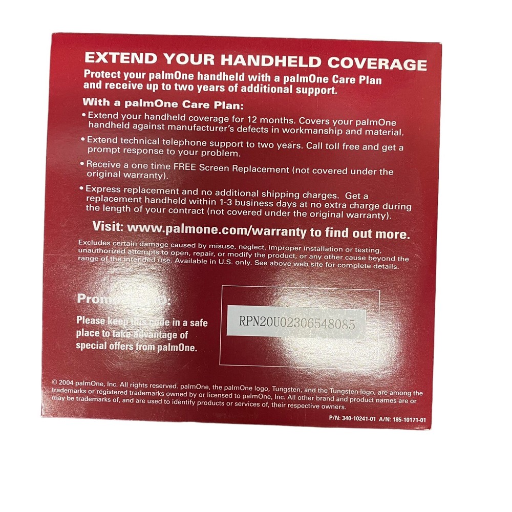 Tungsten E2 Software Installation Software