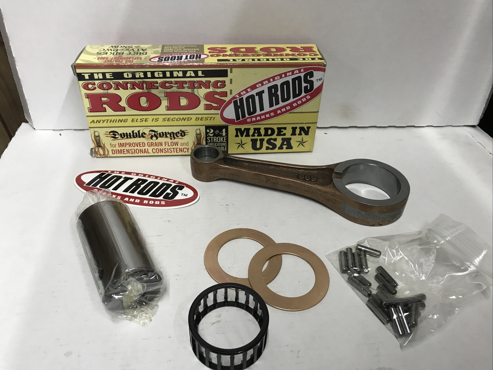 Hot Rods Connecting Rod For Honda TRX 500 FE 2005-2011 8699 crank crankshaft