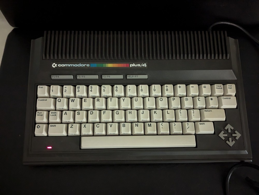 Used Vintage Commodore Plus/4 computer with Original box