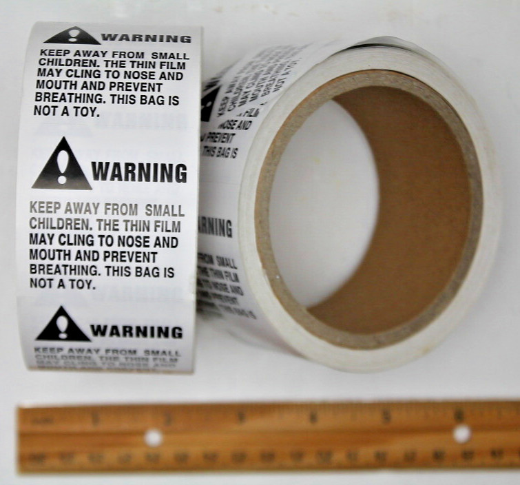 Warning Keep Away From Small Children Labels #8z9