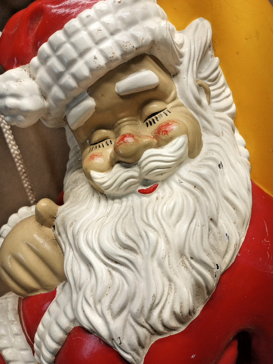 Vintage 1987 Barthelmess Inc - Santa Claus Sleeping on The Moon ~ Christmas RARE