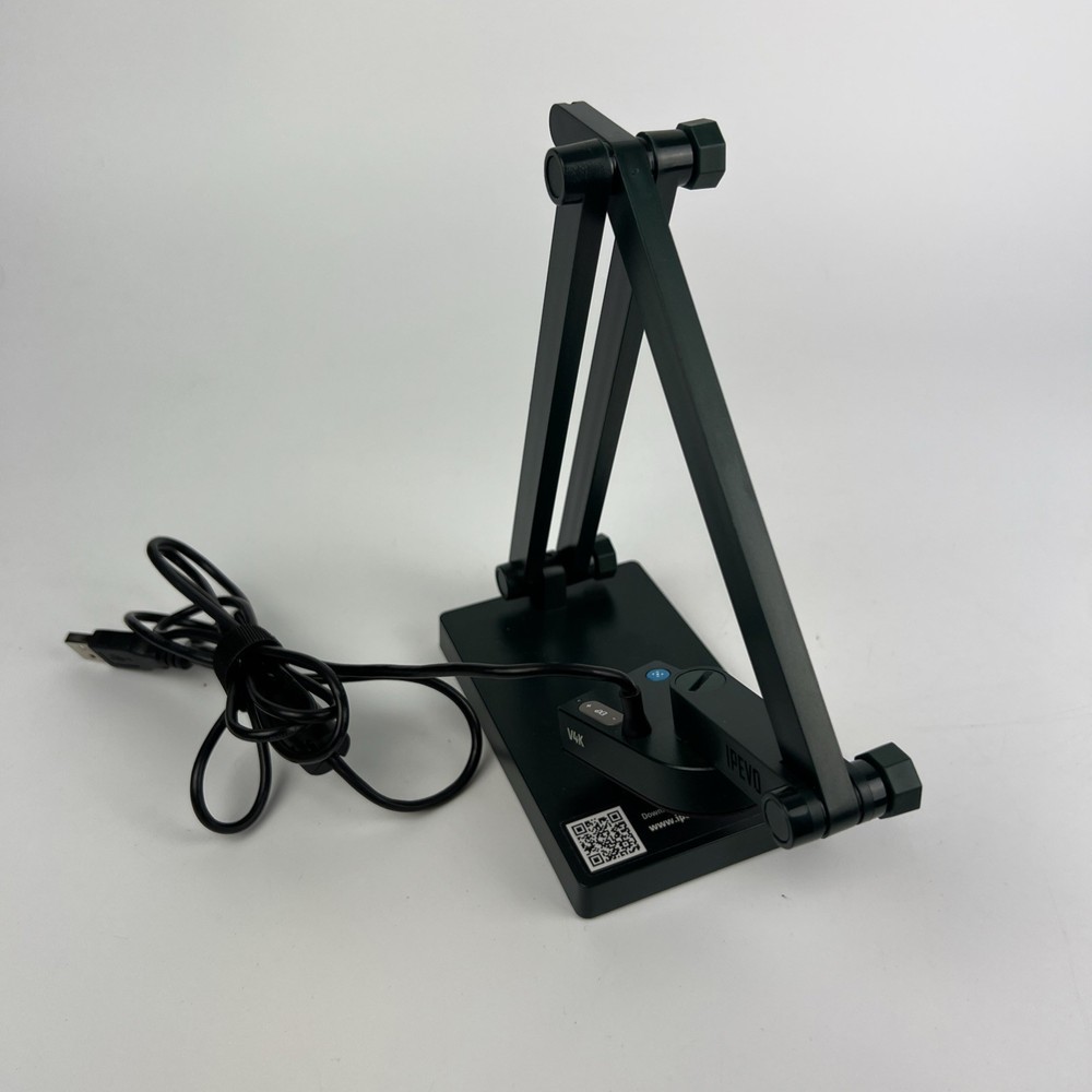 IPEVO V4K USB Document Camera 8MP CDVU-08IP Adjustable Stand