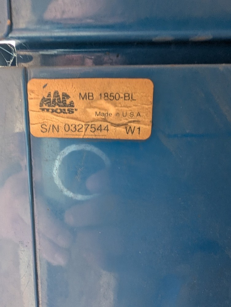 MAC Tools MACSIMIZER MB1850 & MB1855 22 Drawer Stacker Toolbox W/ NEW LOCKS