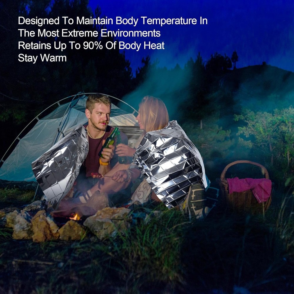 Emergency Mylar Blankets 9PK