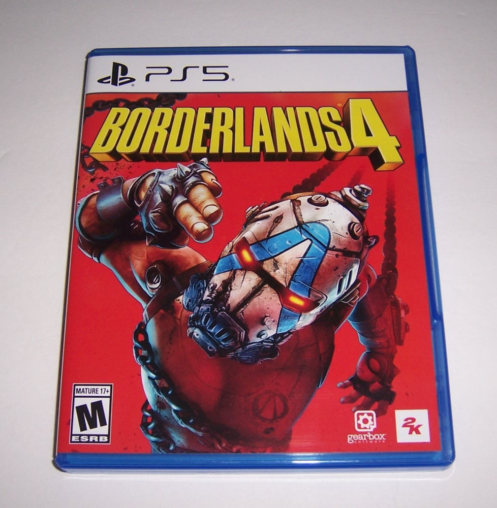 Authentic Box Case Replacement Sony PlayStation 5 PS5 For Borderlands 4 Four