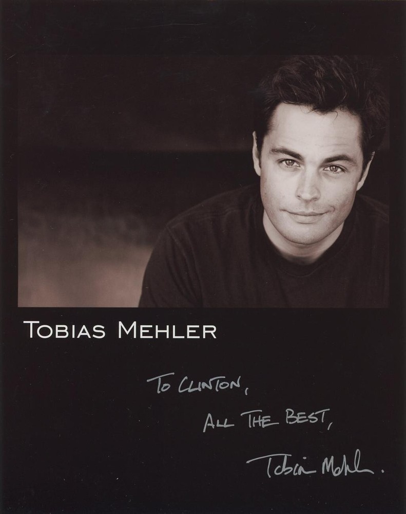 Tobias Mehler- Signed Photograph