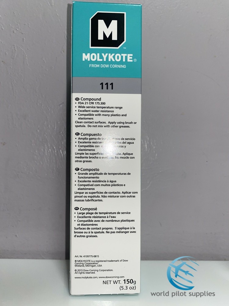 Dow Corning 111 Electrical Insulating Compound, 5.3 oz. or 14.1 oz. w/ Certs