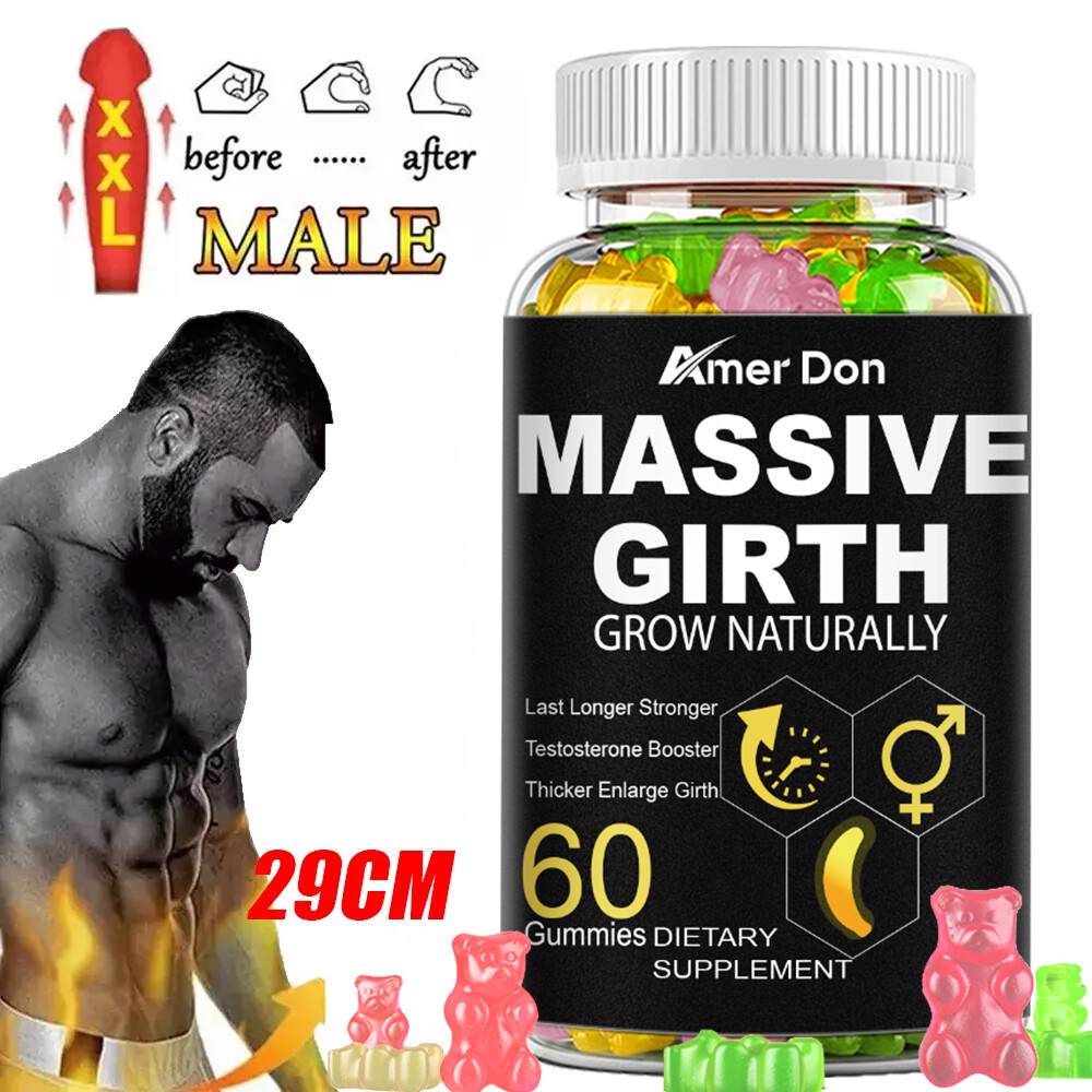 MASSIVE MEN GUMMIES&Ashwagandha Root Blend Premium Formula Changes Well-being