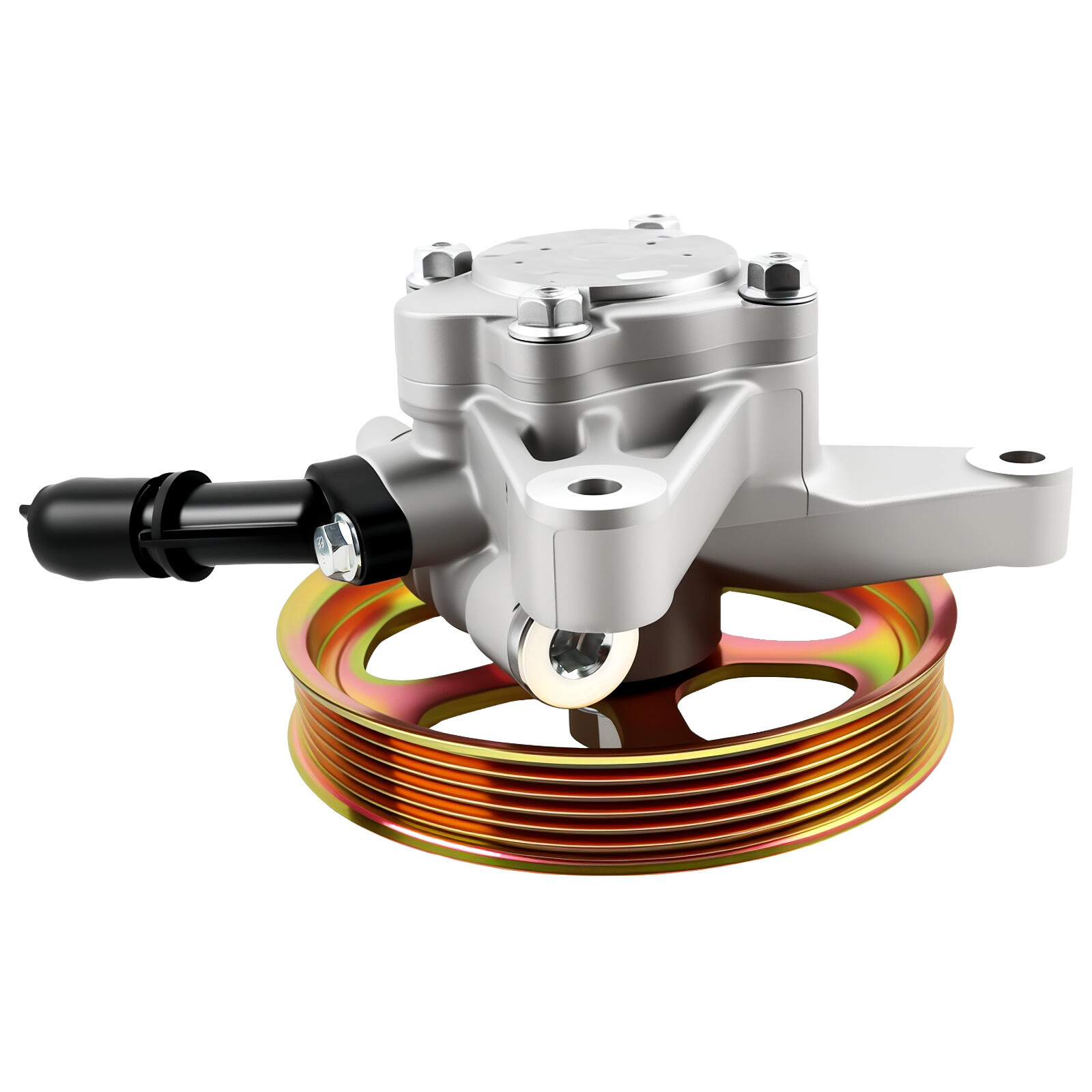 Power Steering Pump w/ Pulley for 2003-2007 Honda Accord V6 3.0L Acura MDX Pilot