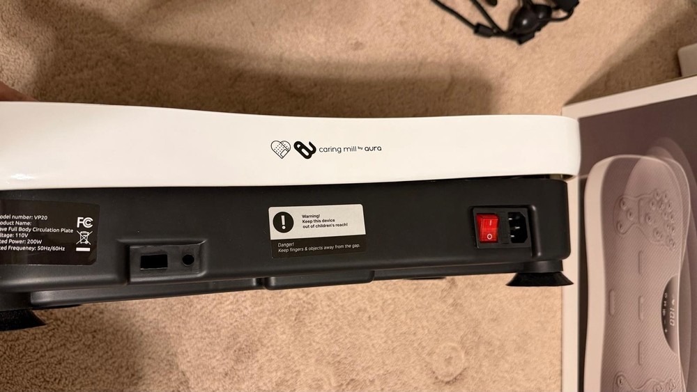 Wave Full Body Circulation Plate - VP20