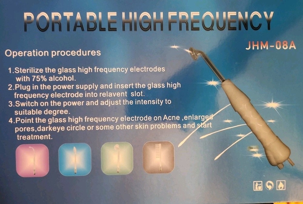 Portable High Frequency Facial Machine NEW sealed