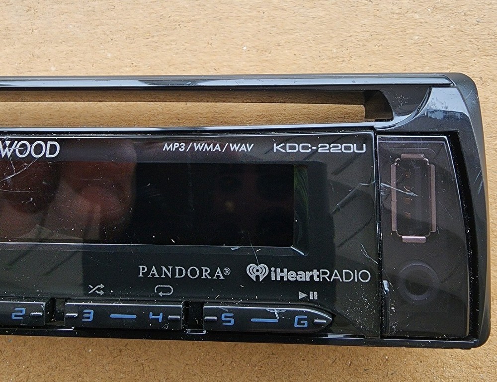 KENWOOD KDC-118 REPLACEMENT FACEPLATE