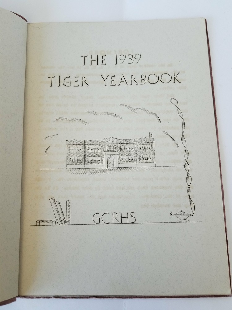 The Tiger Yearbook 1939