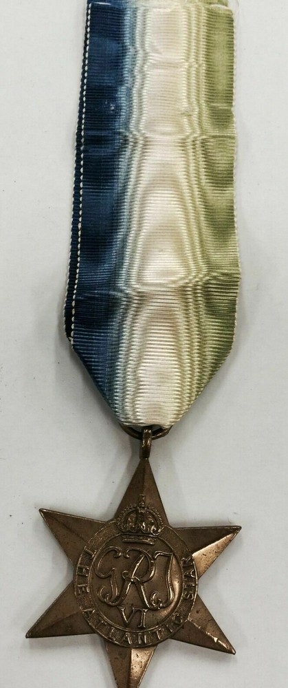 The Atlantic Star Medal WWII